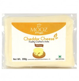Mooz Cheddar Cheese   Pack  200 grams